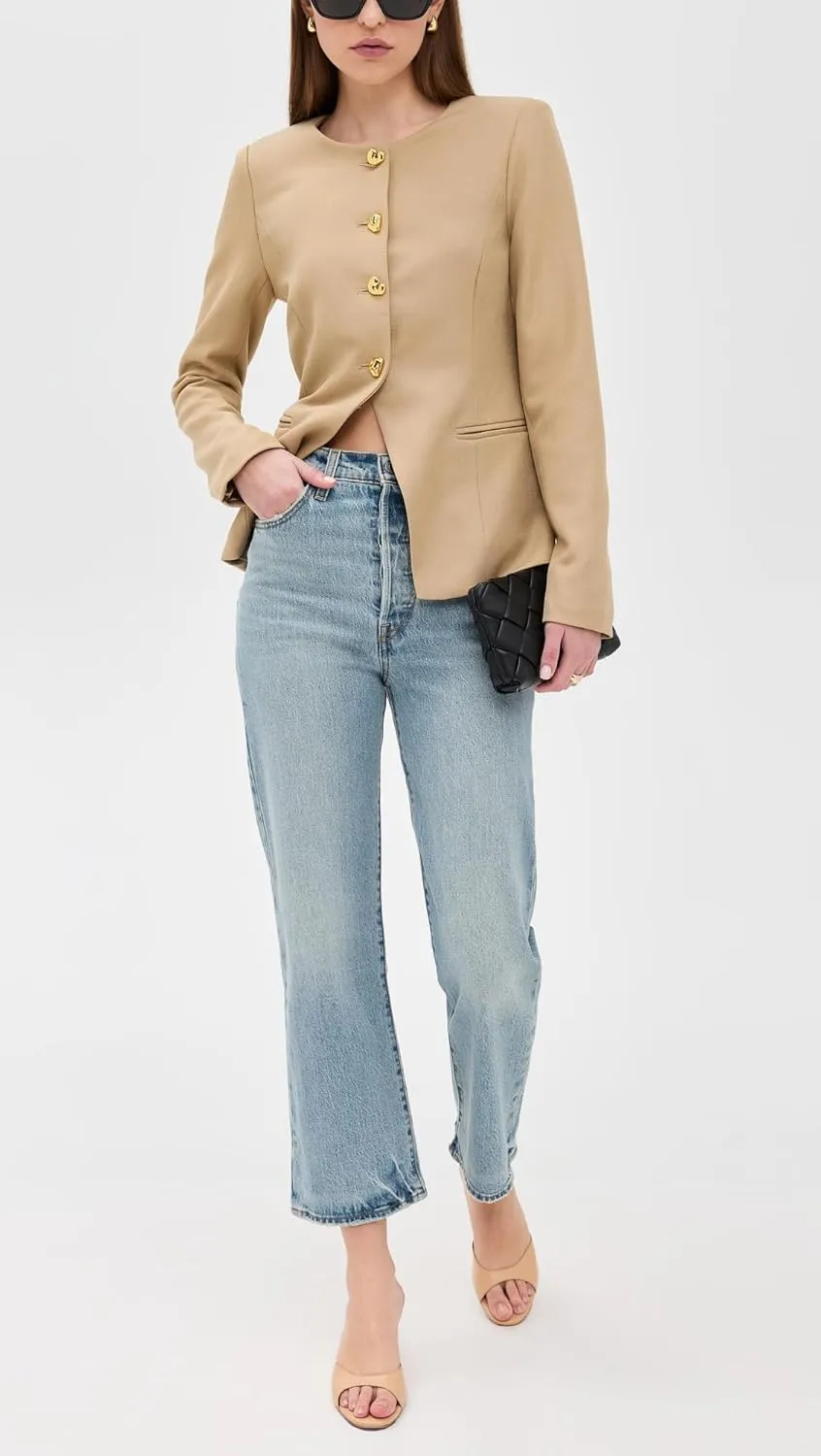 Levi's Women's Premium Ribcage Straight Ankle Jeans