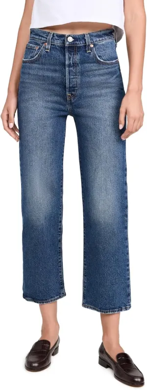 Levi's Women's Premium Ribcage Straight Ankle Jeans