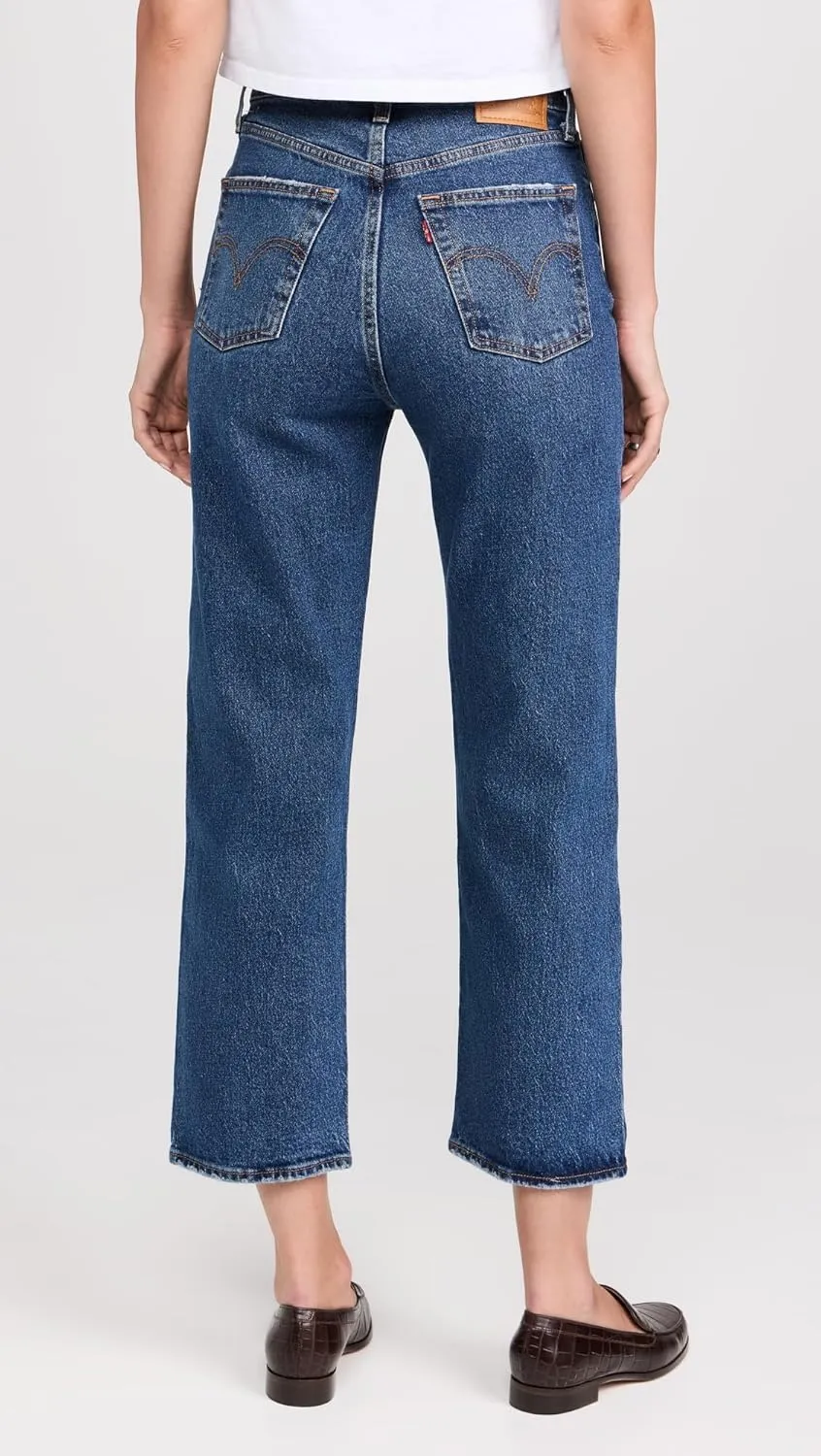 Levi's Women's Premium Ribcage Straight Ankle Jeans