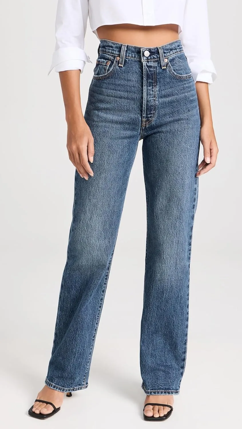 Levi's Women's Ribcage Full Length Jeans