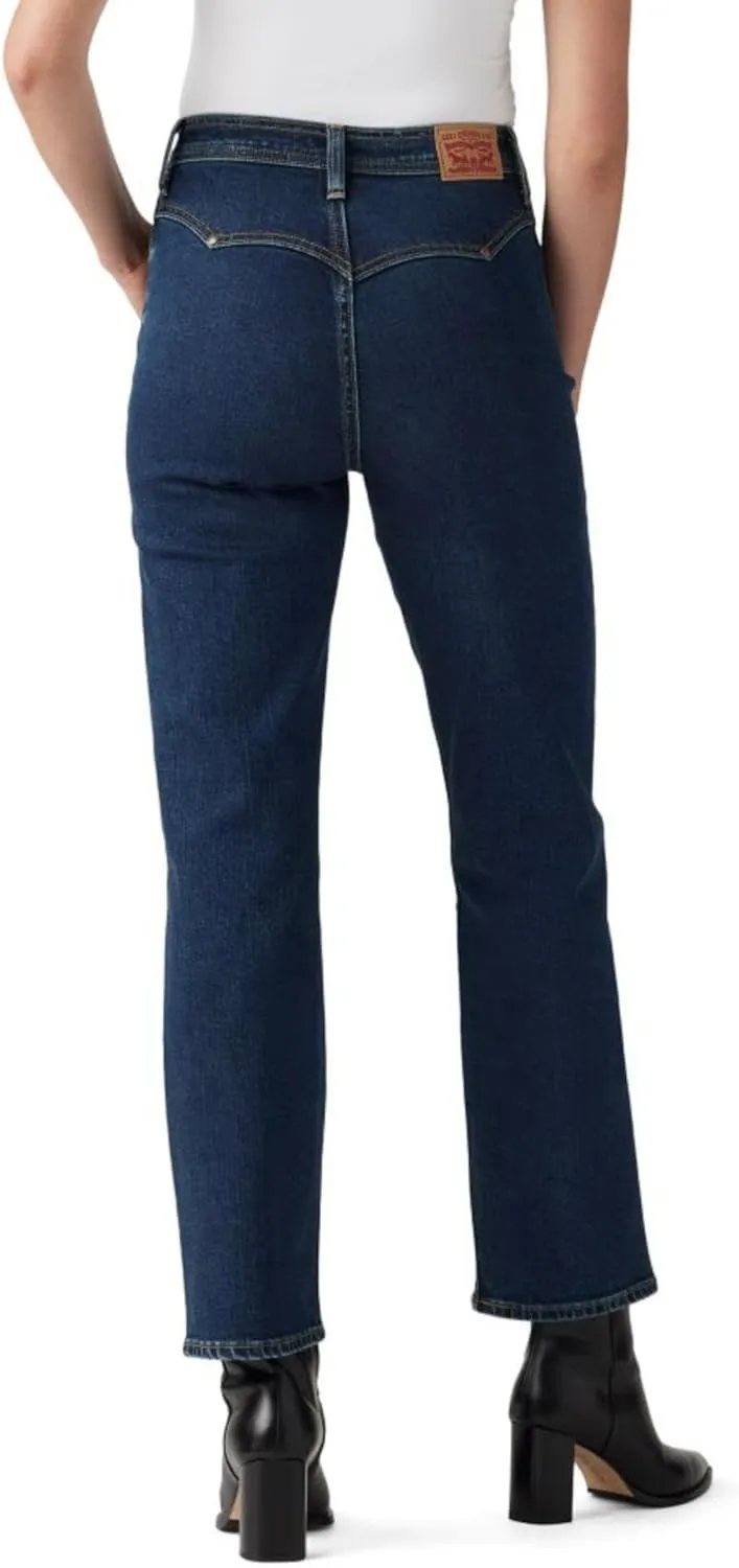 Levi's Women's Riveted Ribcage Straight Ankle Jeans