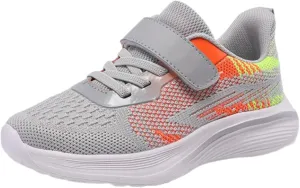 LLTMALL Boys Girls Breathable Mesh Tennis Shoes Walking Running Sneakers