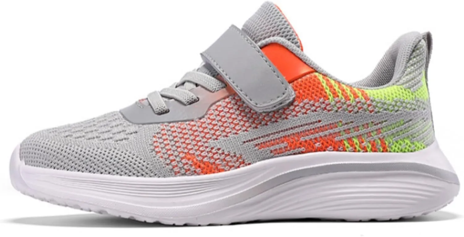 LLTMALL Boys Girls Breathable Mesh Tennis Shoes Walking Running Sneakers