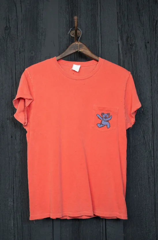 MadeWorn Grateful Dead Pocket Tee in Cherry