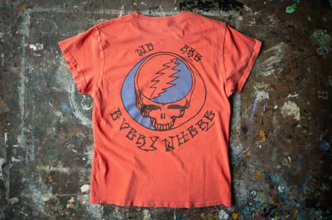 MadeWorn Grateful Dead Pocket Tee in Cherry