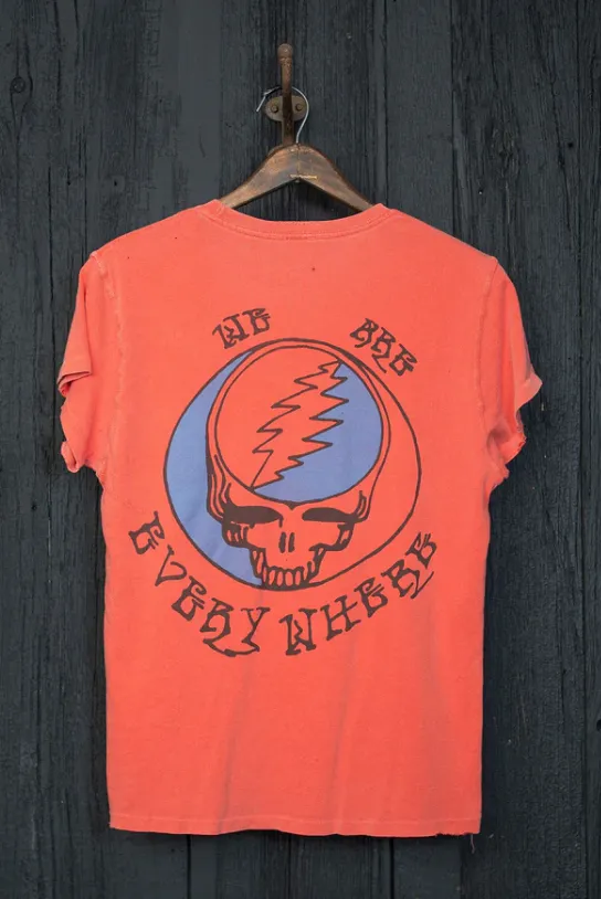 MadeWorn Grateful Dead Pocket Tee in Cherry