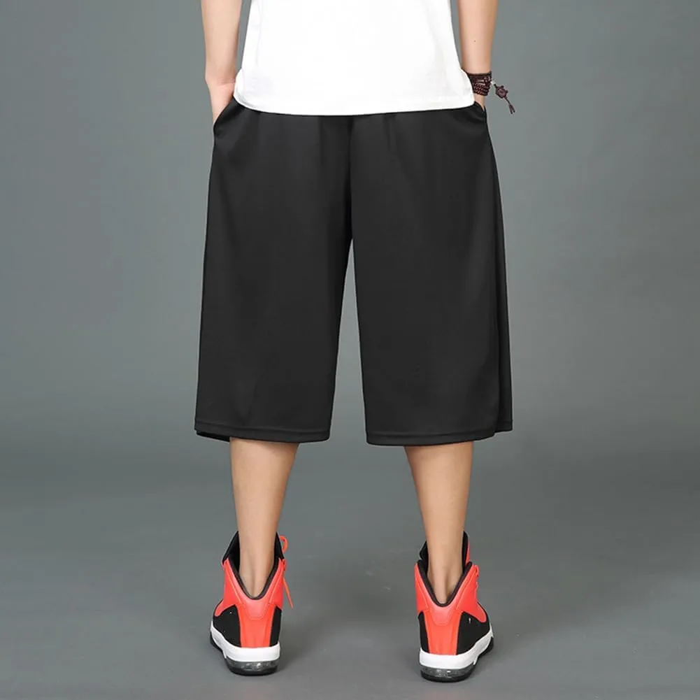 Men Basketball Shorts 2 Pack Lightweight Athletic Running Shorts Workout Gym Shorts