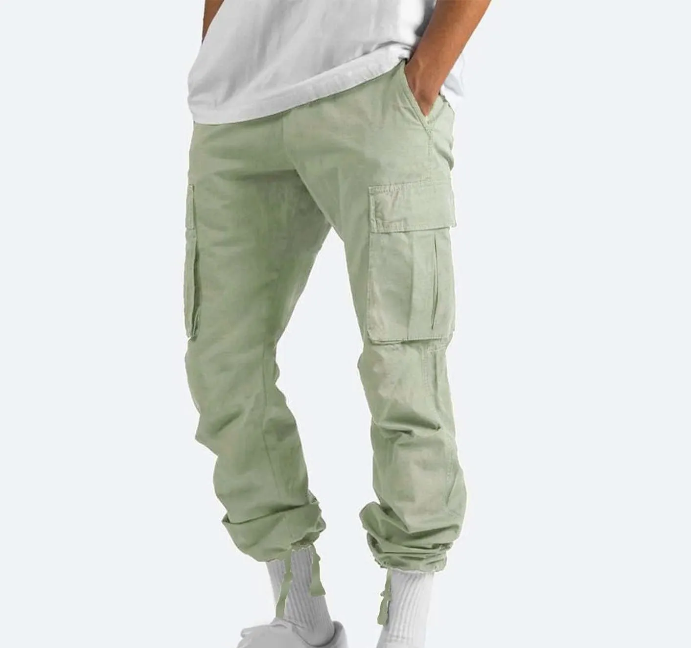 Men's Cargo Pants Stretch Casual Lightweight Relaxed Fit Pants for Men Fashion Trendy 2025 Sports Workout Pants