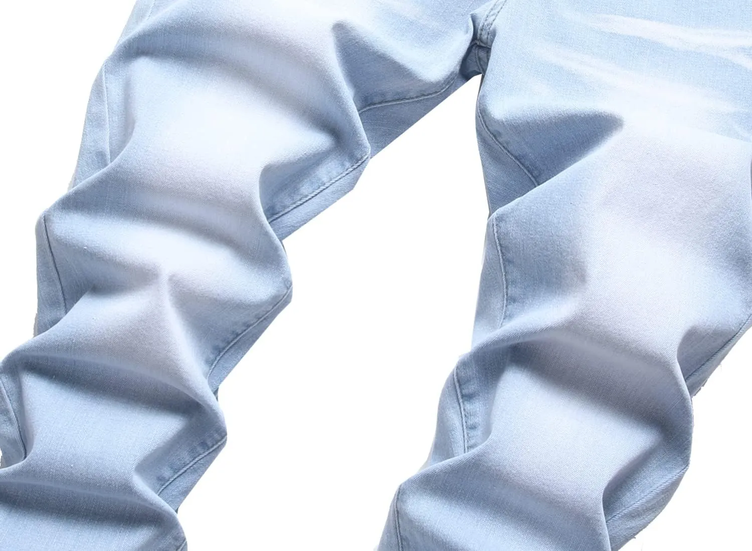 Men's Ripped Jeans Slim Fit Stretch Jeans Distressed Fashion Comfort Pants