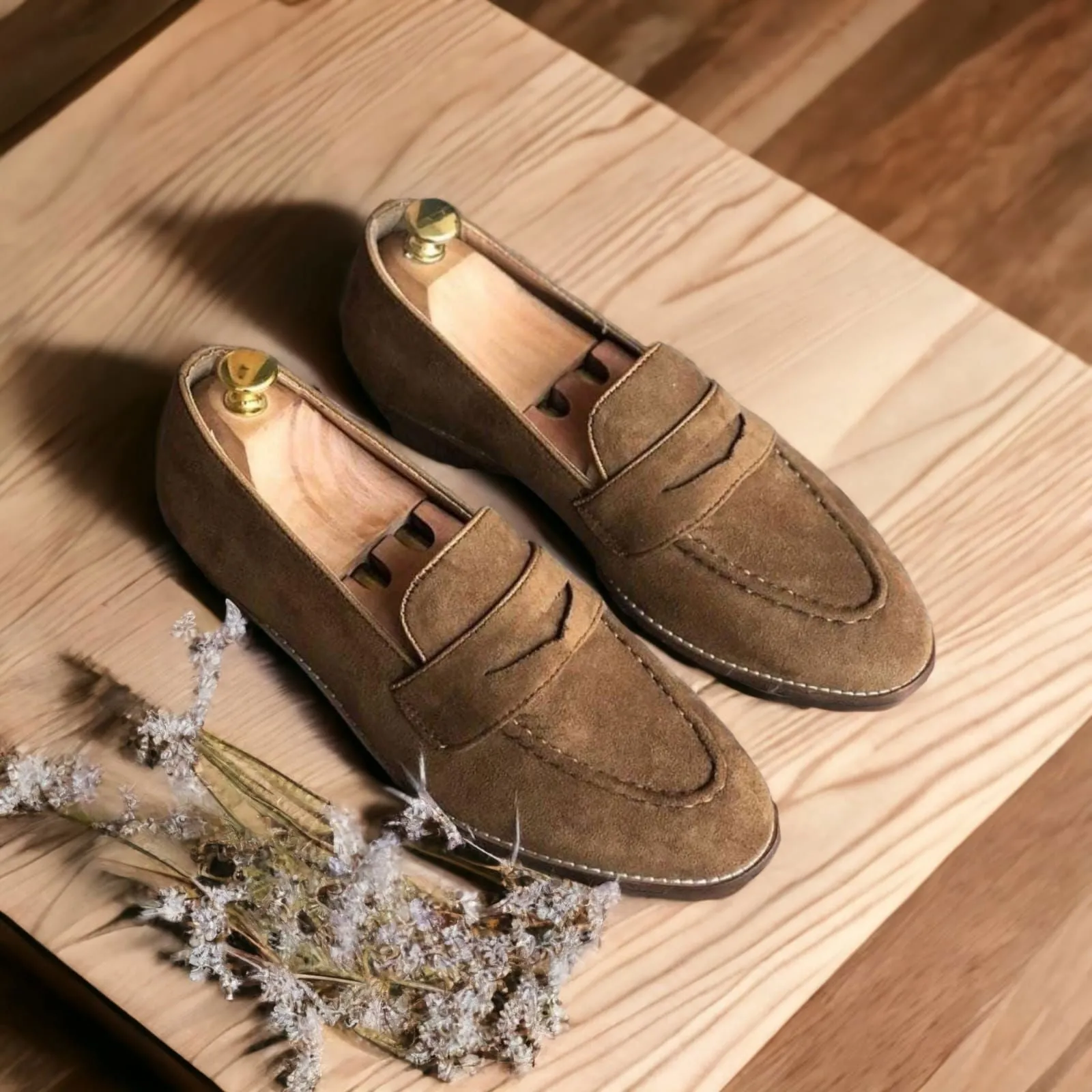 Men's Suede Loafer For Casual and Formal Wear