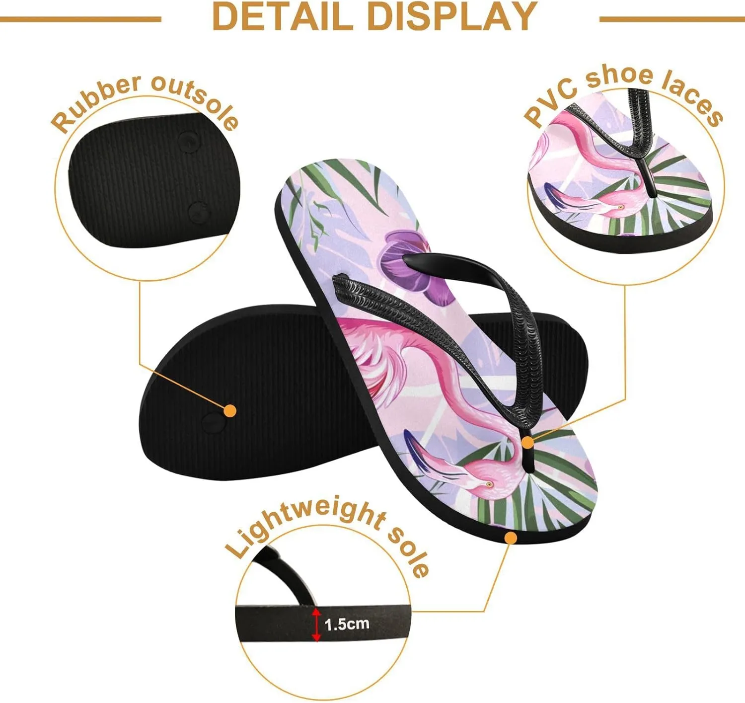 MNSRUU Flip Flops for Women Men Butterfly Black Flip Flops Womens Slides Men Sandals Shower Slippers Summer Non-Slip Flipflops for Swim Beach Bathroom, XS