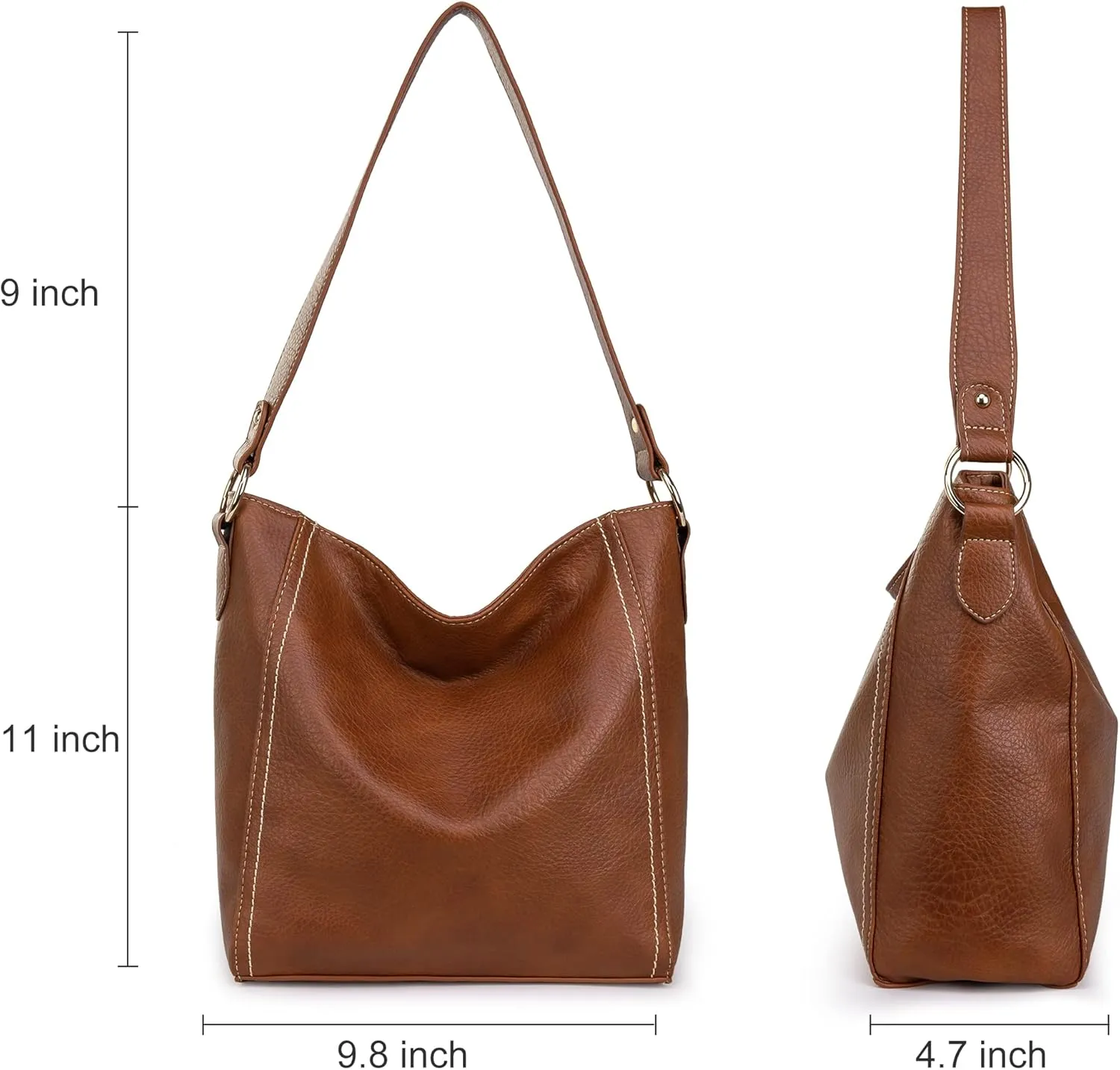 Montana West Purse for Women Trendy Soft Shoulder Purses and Handbags Hobo Bags