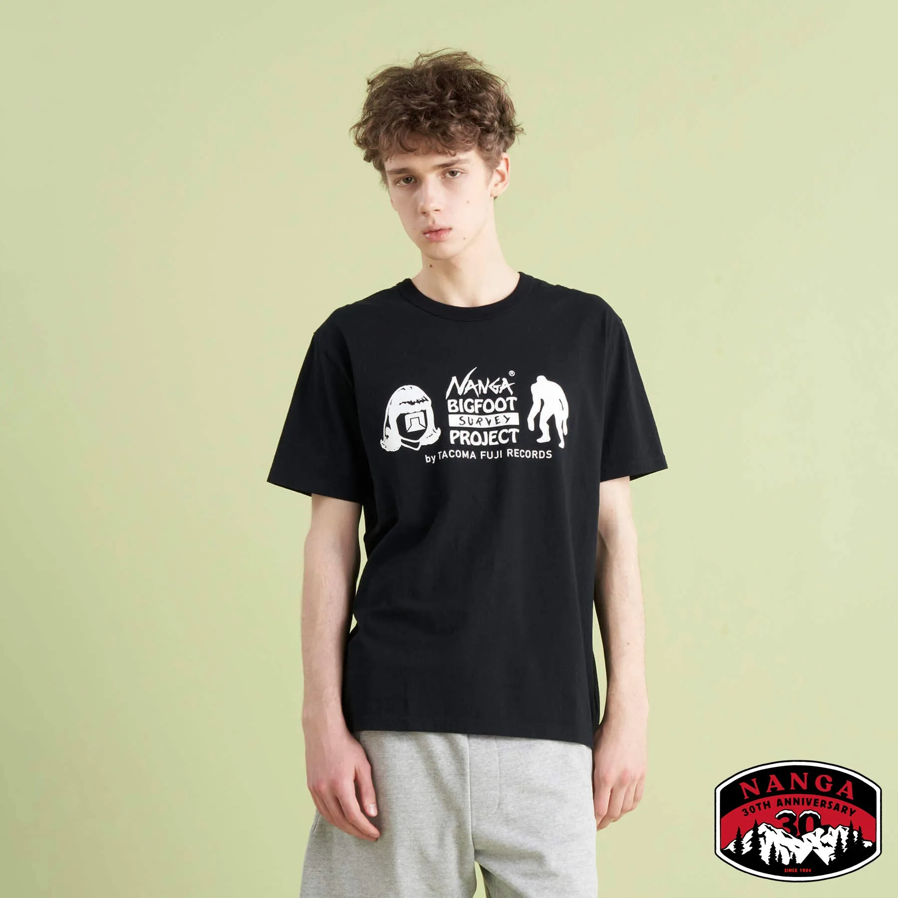 NANGATACOMA FUJI RECORDS BIGFOOT SURVEY PROJECT LOGO TEE