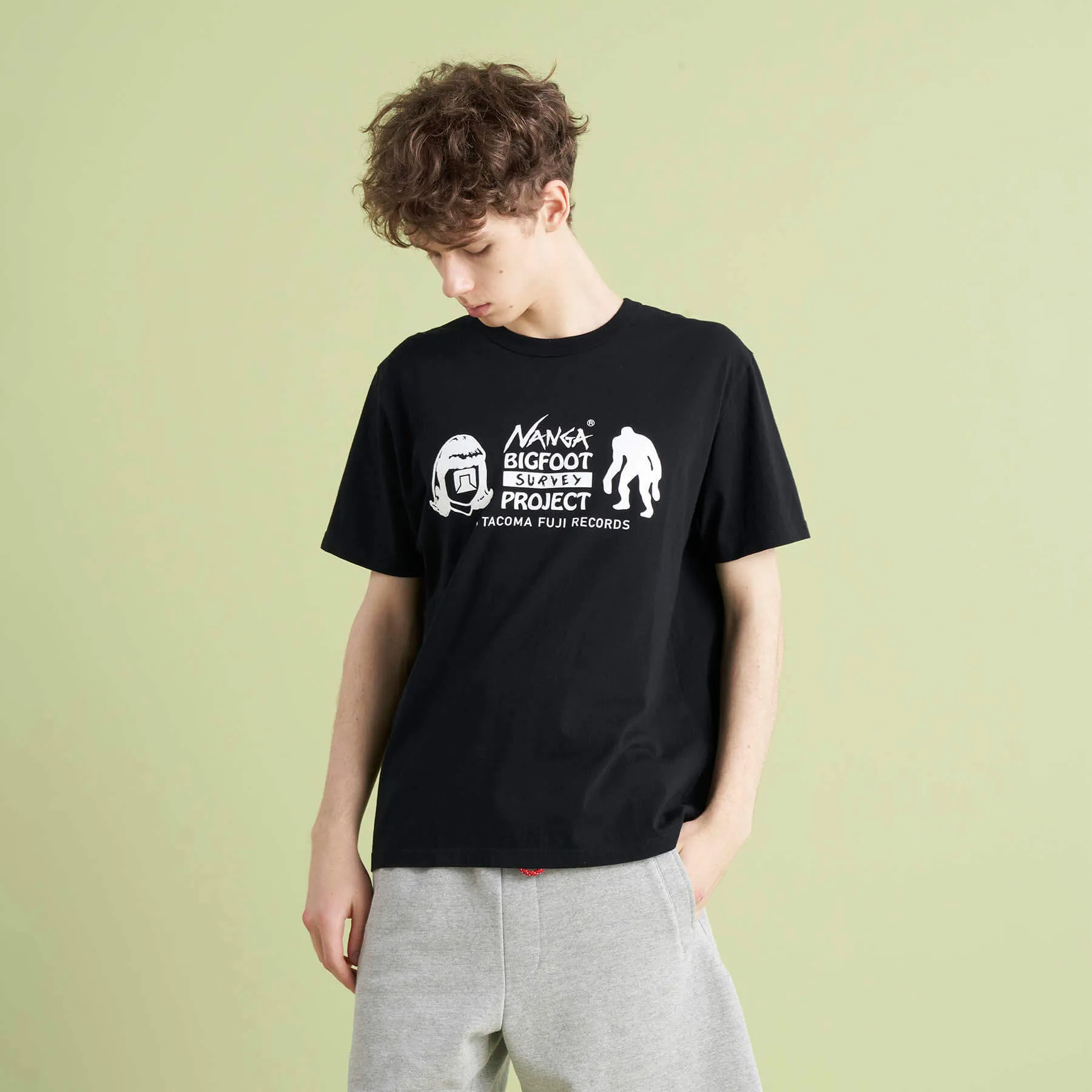 NANGATACOMA FUJI RECORDS BIGFOOT SURVEY PROJECT LOGO TEE