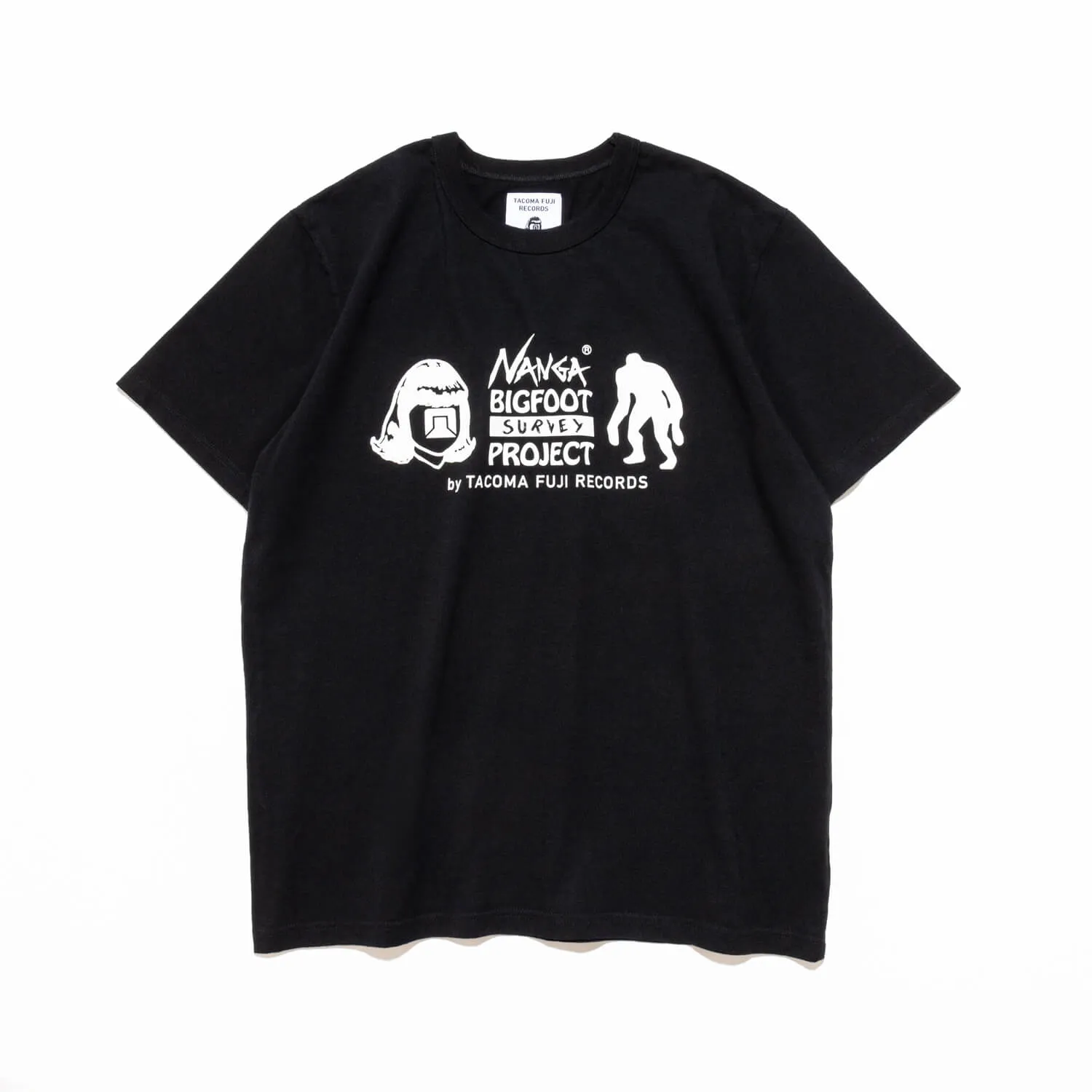 NANGATACOMA FUJI RECORDS BIGFOOT SURVEY PROJECT LOGO TEE