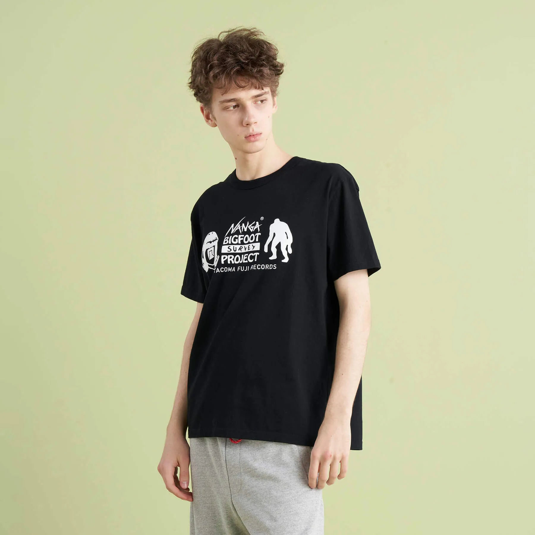 NANGATACOMA FUJI RECORDS BIGFOOT SURVEY PROJECT LOGO TEE