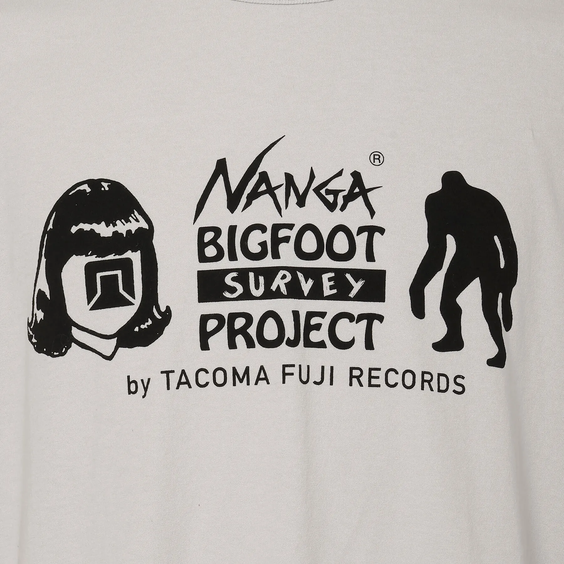 NANGATACOMA FUJI RECORDS BIGFOOT SURVEY PROJECT LOGO TEE