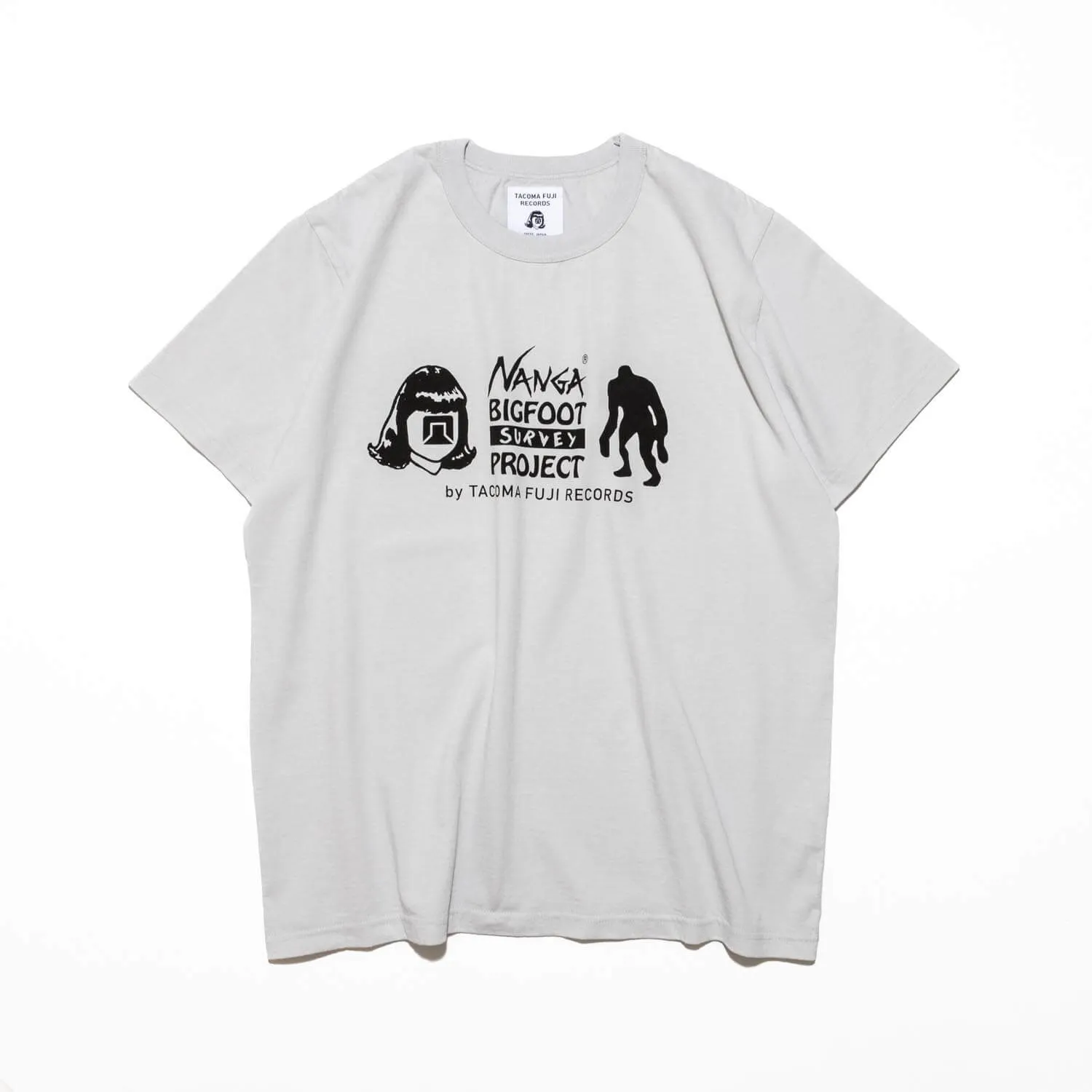 NANGATACOMA FUJI RECORDS BIGFOOT SURVEY PROJECT LOGO TEE