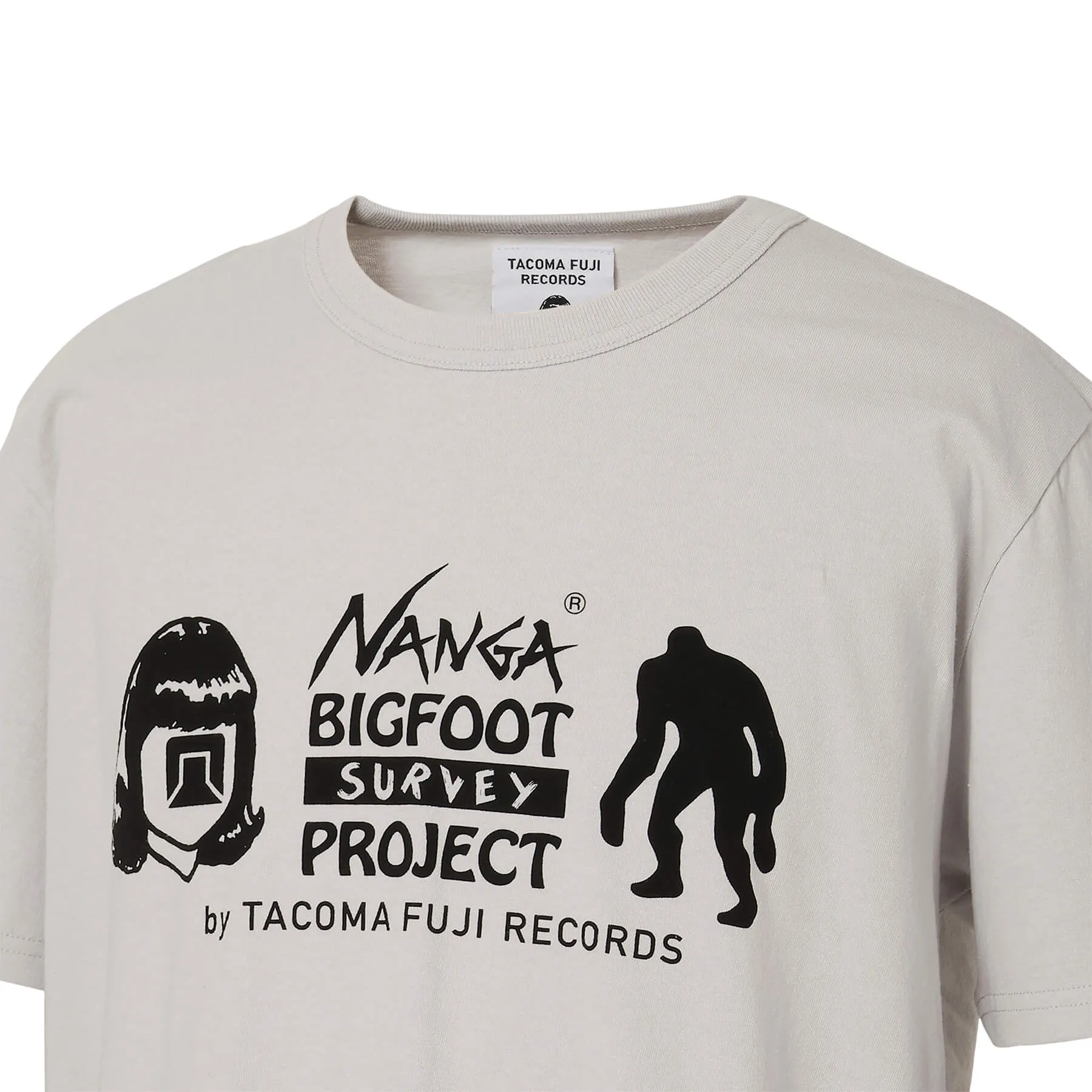 NANGATACOMA FUJI RECORDS BIGFOOT SURVEY PROJECT LOGO TEE