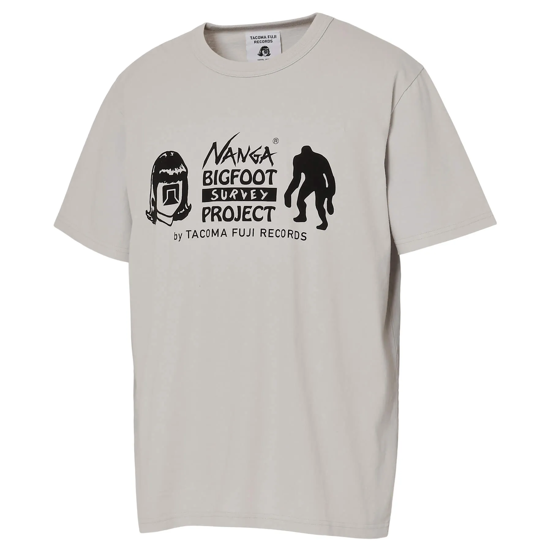 NANGATACOMA FUJI RECORDS BIGFOOT SURVEY PROJECT LOGO TEE