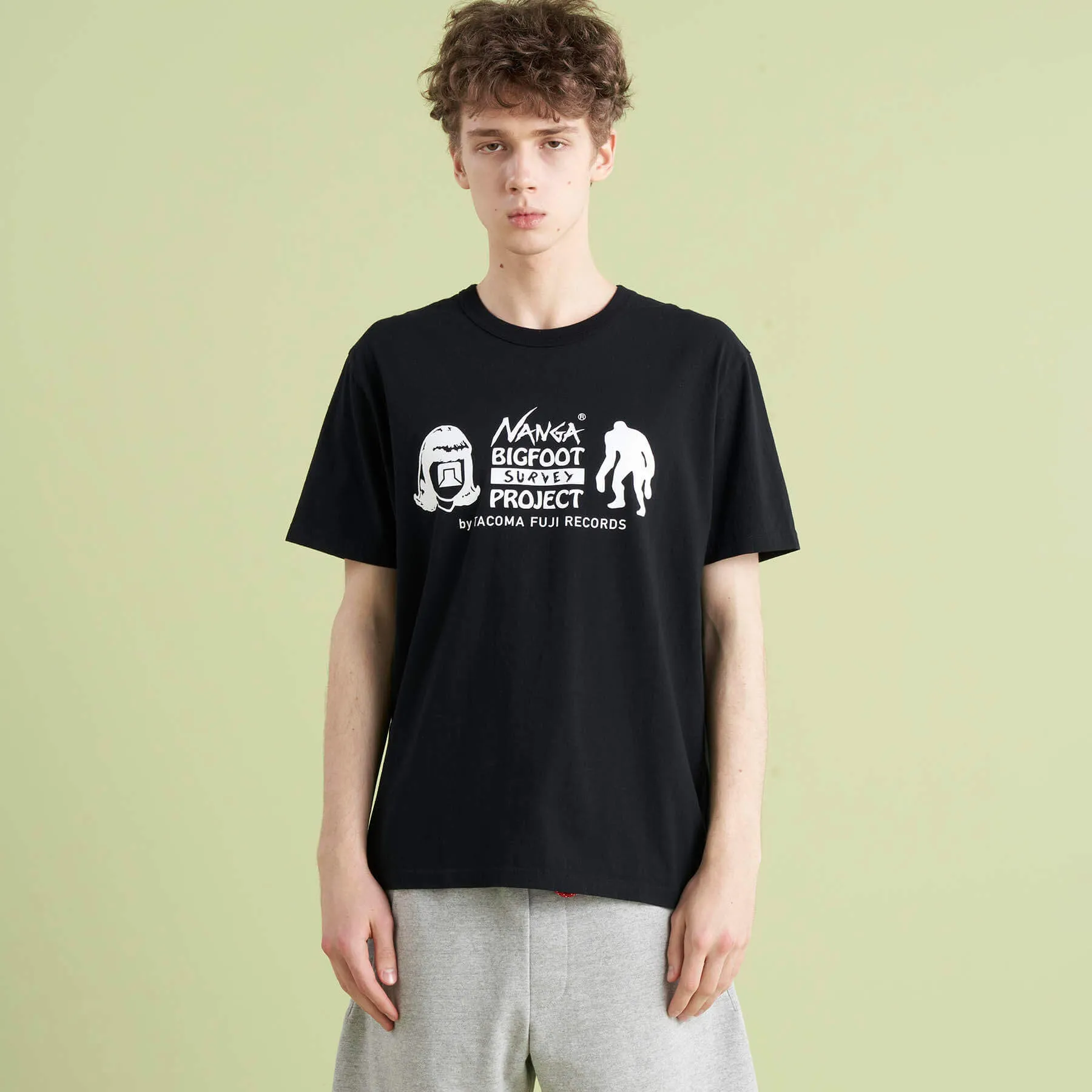NANGATACOMA FUJI RECORDS BIGFOOT SURVEY PROJECT LOGO TEE