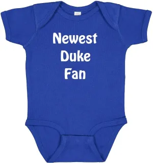 New Duke Fan Baby Bodysuit