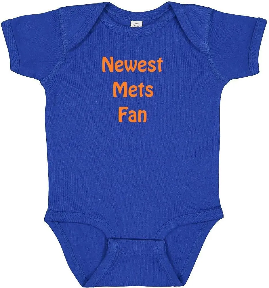 New Mets Fan Cute Baby Bodysuit