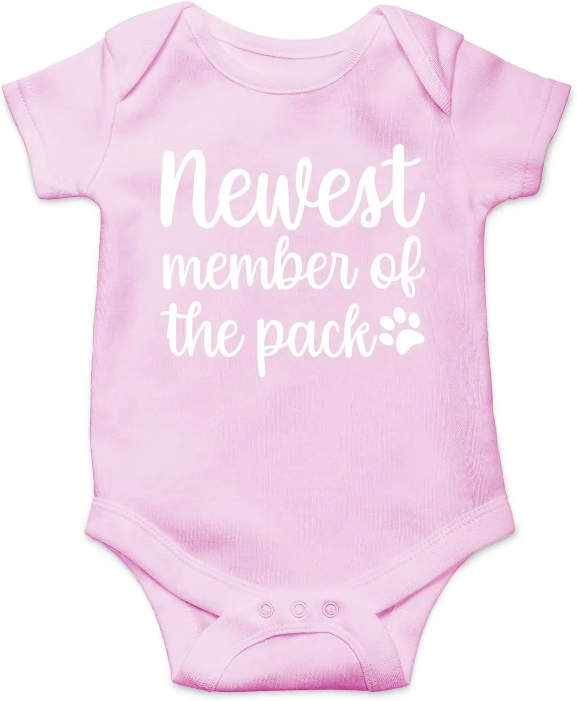 Newest Member of the Pack - Funny Baby Essentials Bodysuit - Baby Boy Clothes Newborn Outfit