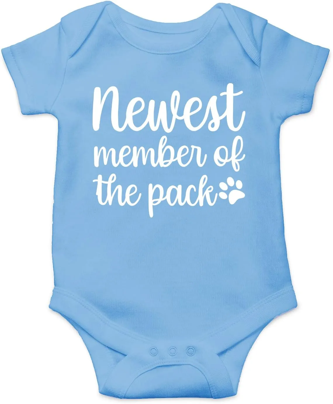 Newest Member of the Pack - Funny Baby Essentials Bodysuit - Baby Boy Clothes Newborn Outfit