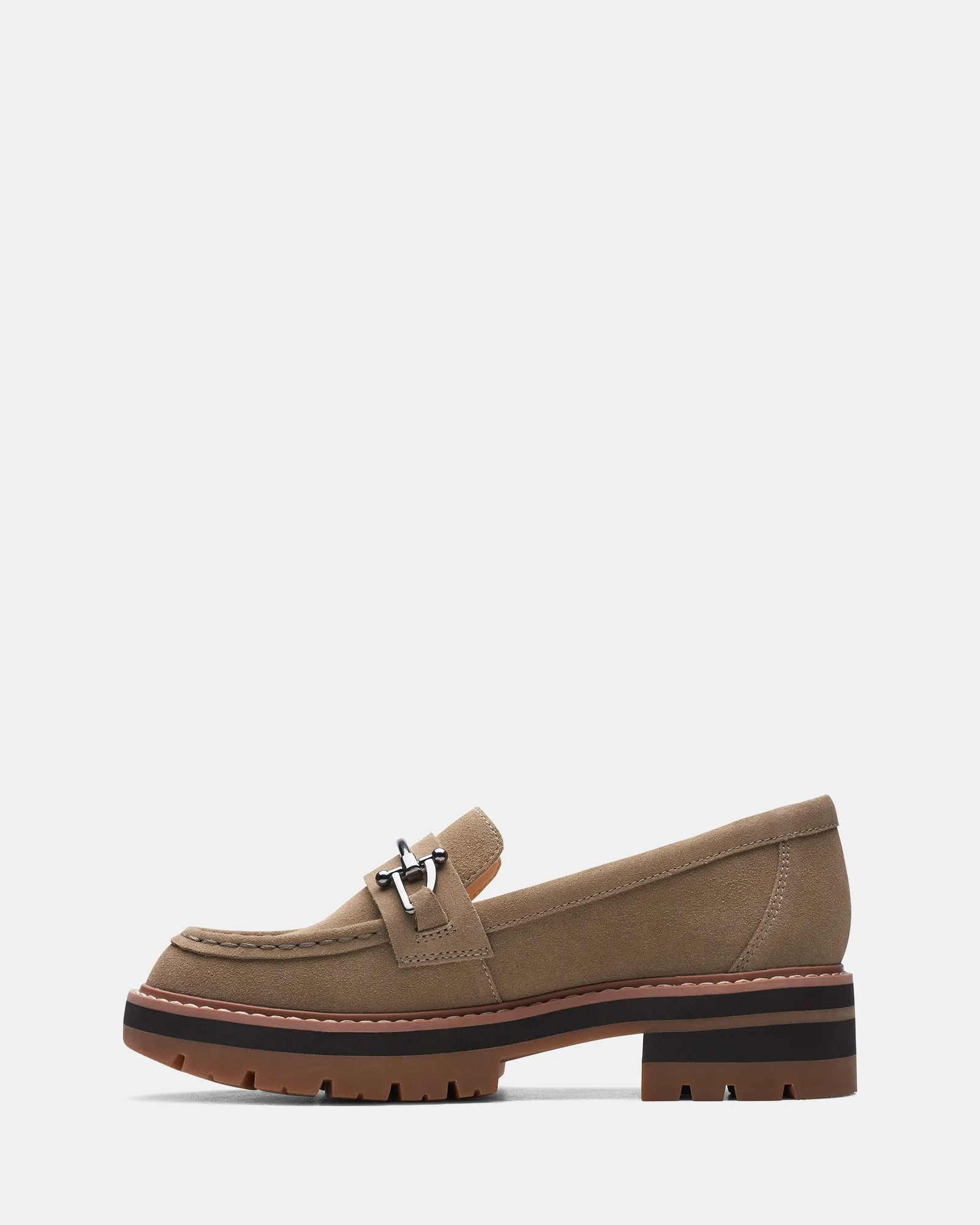 Orianna Bit Dark Sand Suede