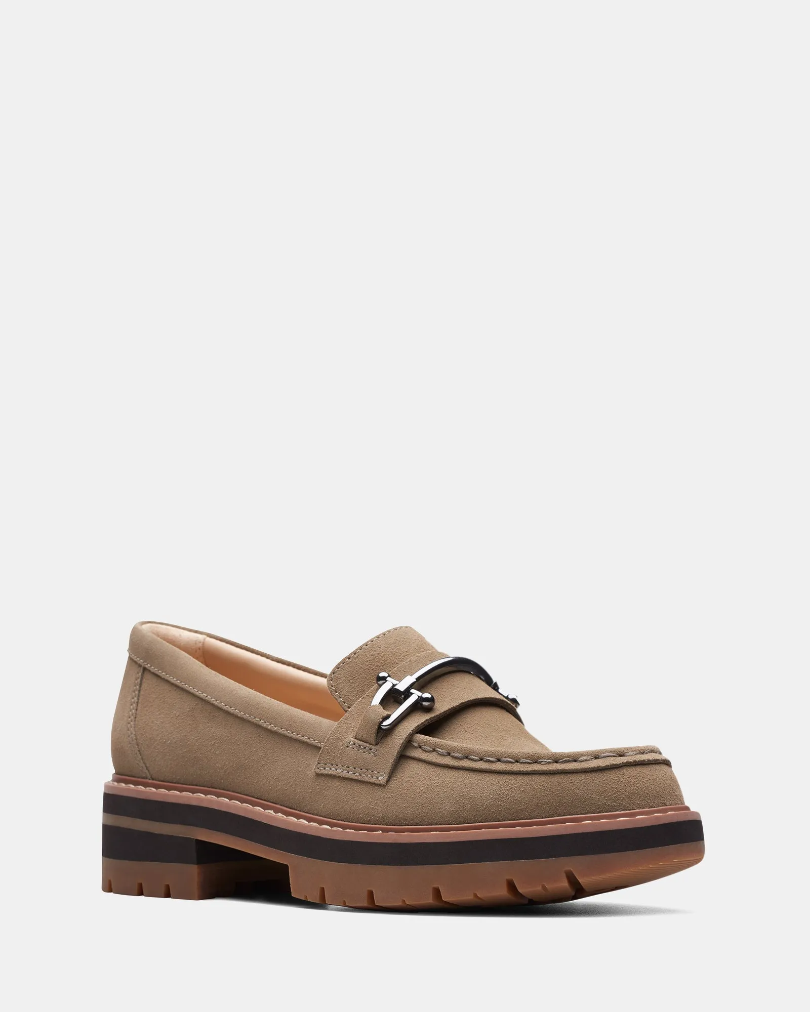 Orianna Bit Dark Sand Suede