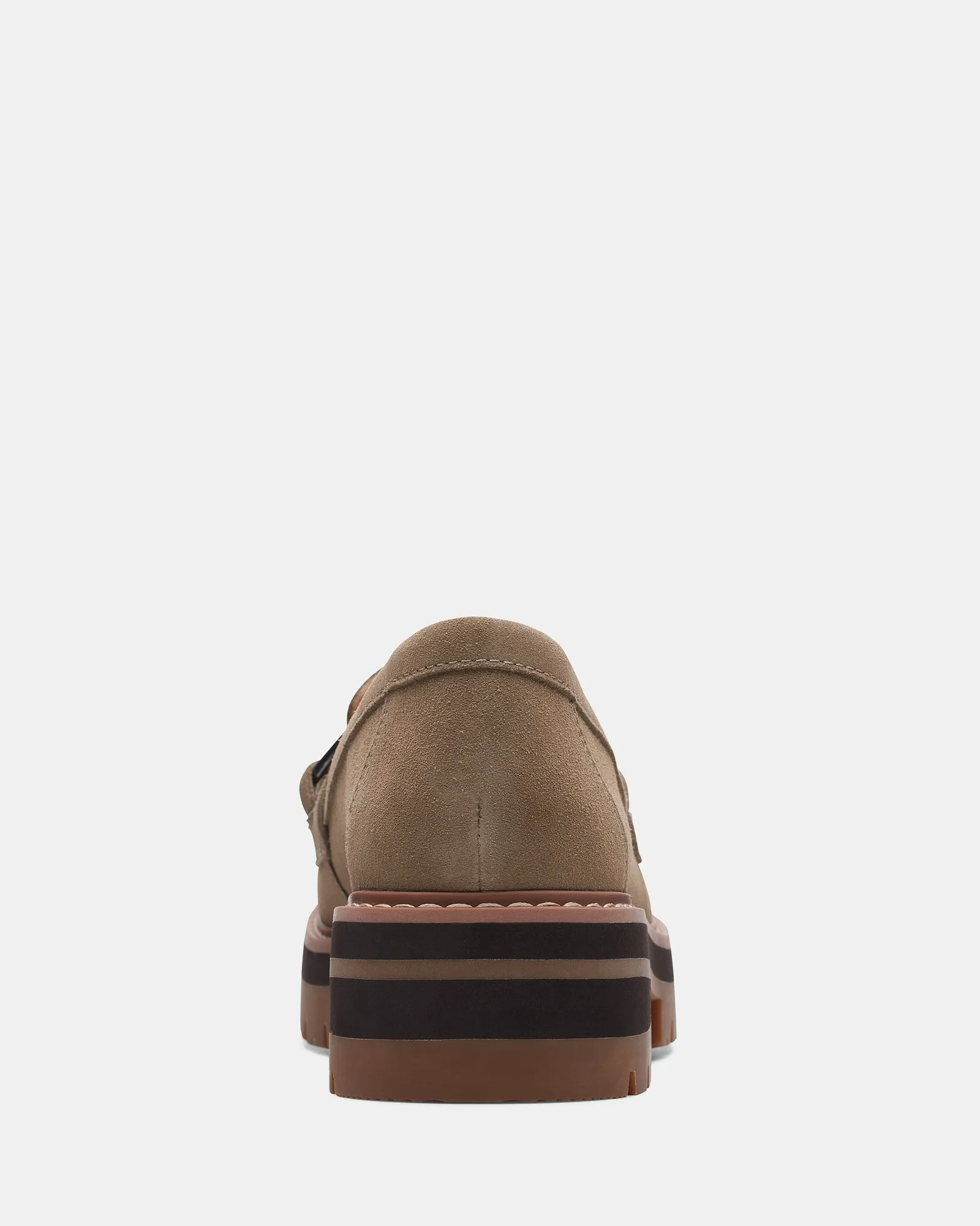 Orianna Bit Dark Sand Suede