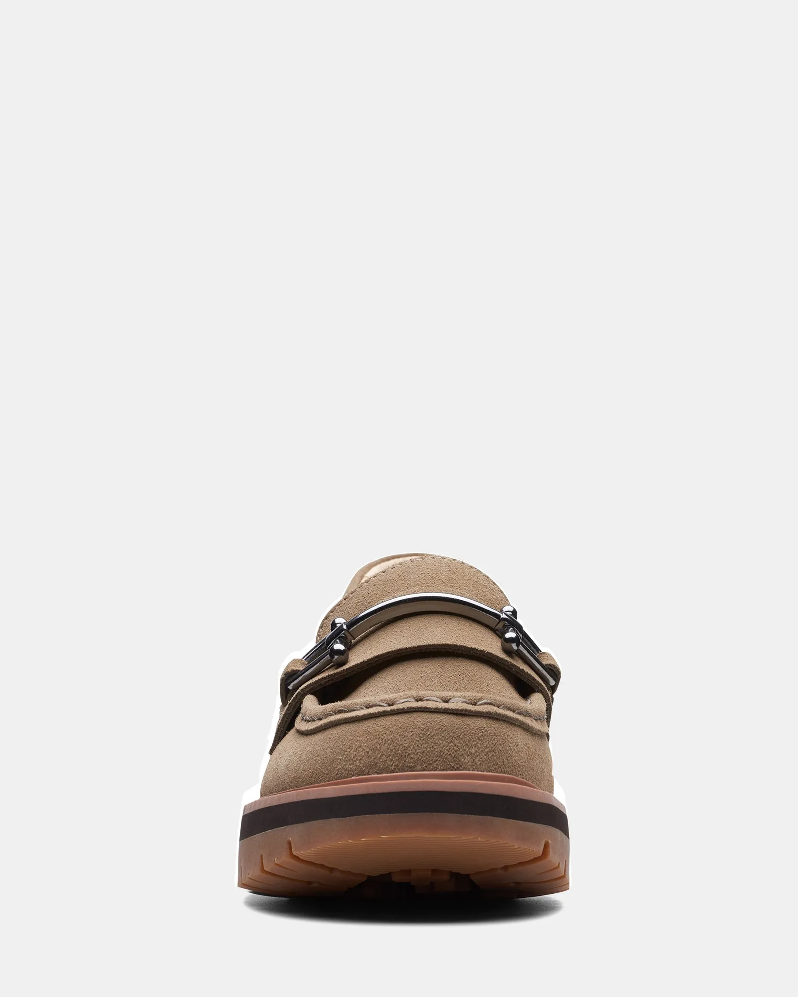 Orianna Bit Dark Sand Suede