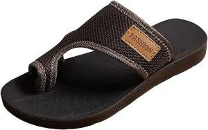 Orthopedic Sandals for Women Arch Support Walking Mesh Flip Flops Comfortable Breathable Flipflops Beach Slip on Shoes Slippers Wide Hollow Slides Indoor Outdoor Slide Vacation Wedge Summer
