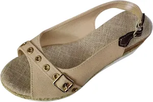Orthopedic Sandals for Women Dressy 2025 Summer Sandals Buckle Open Toe Wedges Sandals Slingback Arch Support Sandals Walking Sandals Comfortable