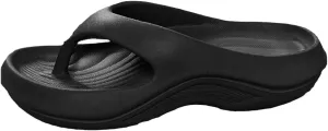 Orthopedic Sandals for Women Lightweight Thong Flip Flop Summer Arch Support Slippers Pillow Soft Summer Beach Shoes Thick Soled Non Slip Flipflops