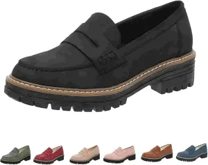 Orthoture Orthopedic Platform Loafers, Orthoture Womens Shoes Loafer, Lug Sole Loafers, Slip On Comfort Casual Fashion