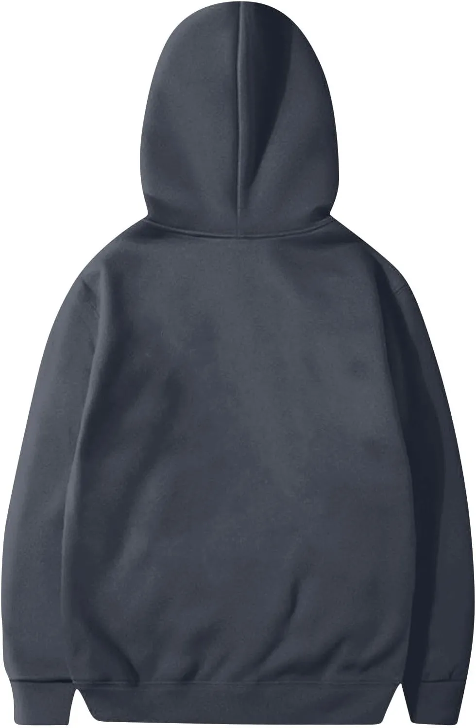 Oversized Sweatshirts Women Fleece Drop Shoulder Drawstring Hoodies with Pockets Casual Solid Color Hooded Pullover