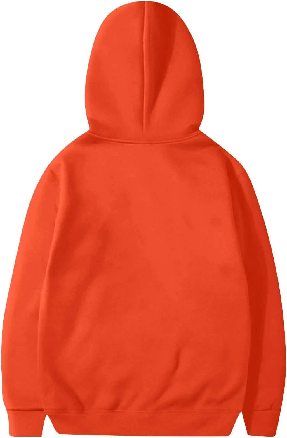 Oversized Sweatshirts Women Fleece Drop Shoulder Drawstring Hoodies with Pockets Casual Solid Color Hooded Pullover