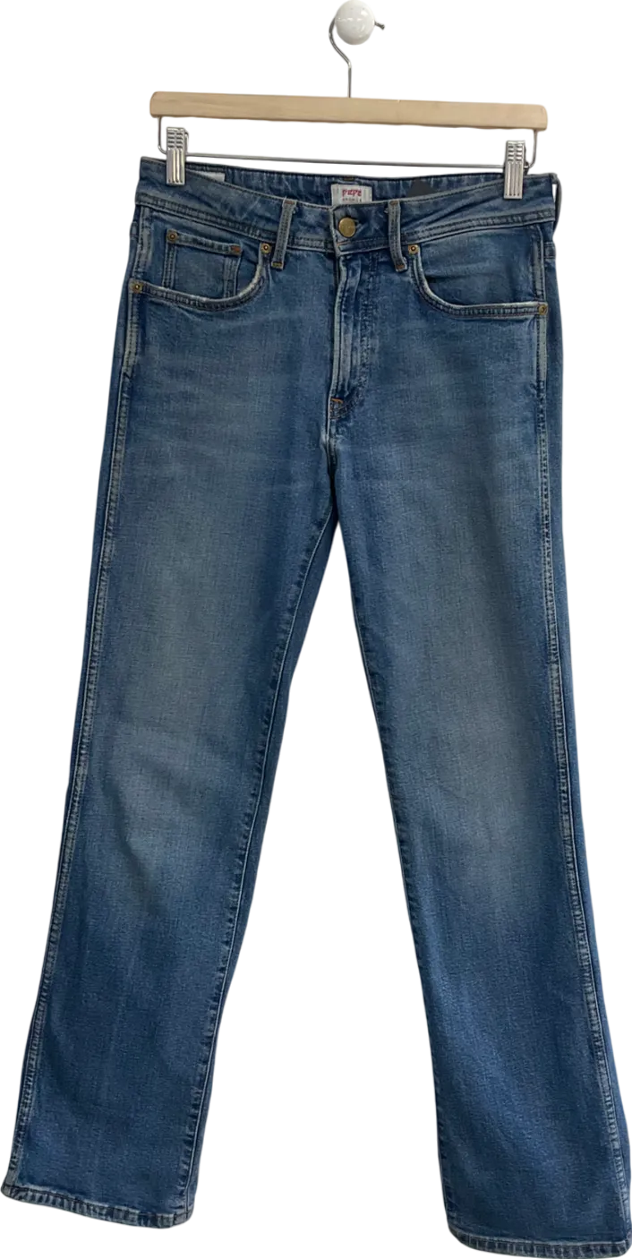 Pepe Jeans Blue Olympia Relaxed Mid Waist Jeans W27