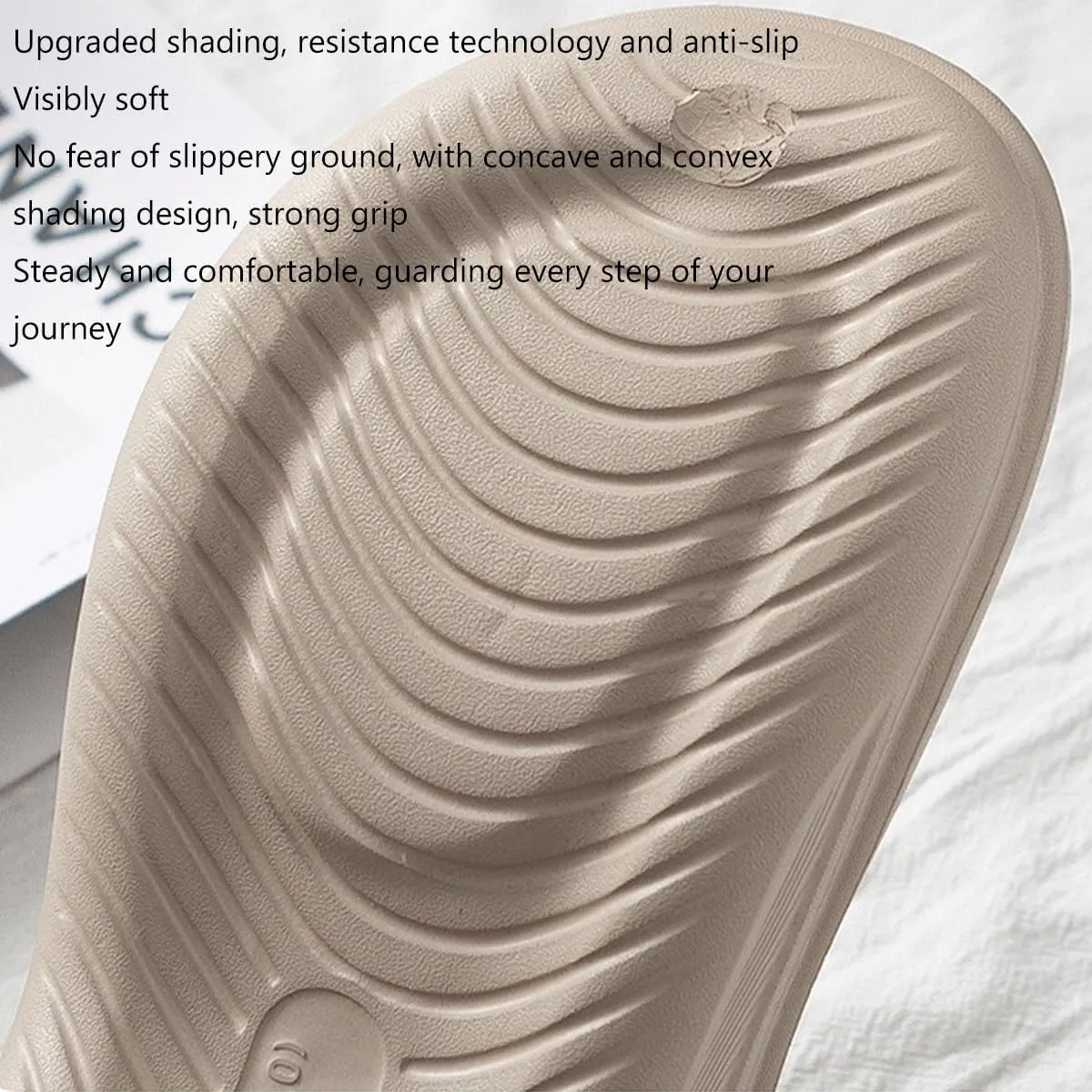 Pillow Arch Support Flip Flops, Plantar Fasciitis Orthopedic Sandals For Women, Walking Platform Recovery Flipflops, Soft Non-Slip Comfort Lightweight Summer Beach Shoes