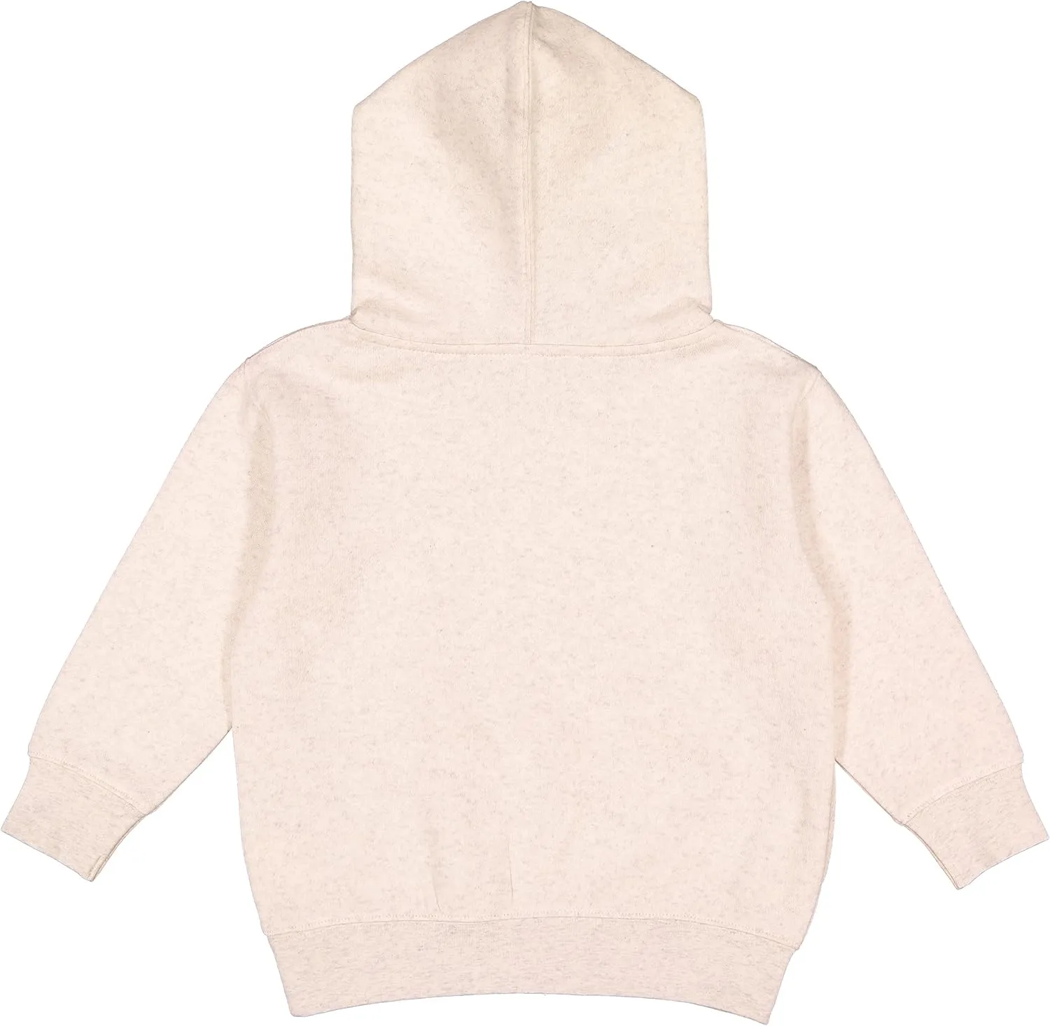 RABBIT SKINS Toddler Fleece Long Sleeve Hooded Pullover Sweatshirt with Side Seam Pockets