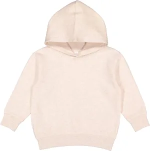 RABBIT SKINS Toddler Fleece Long Sleeve Hooded Pullover Sweatshirt with Side Seam Pockets