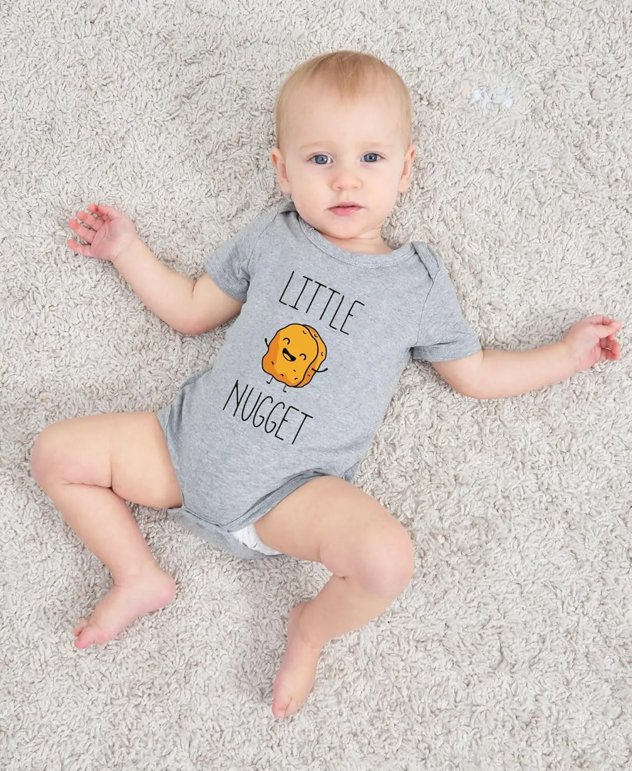 RAISEVERN Baby Boys Girls Clothes Infant Romper Newborn Bodysuits Funny Outfit 0-12 Months