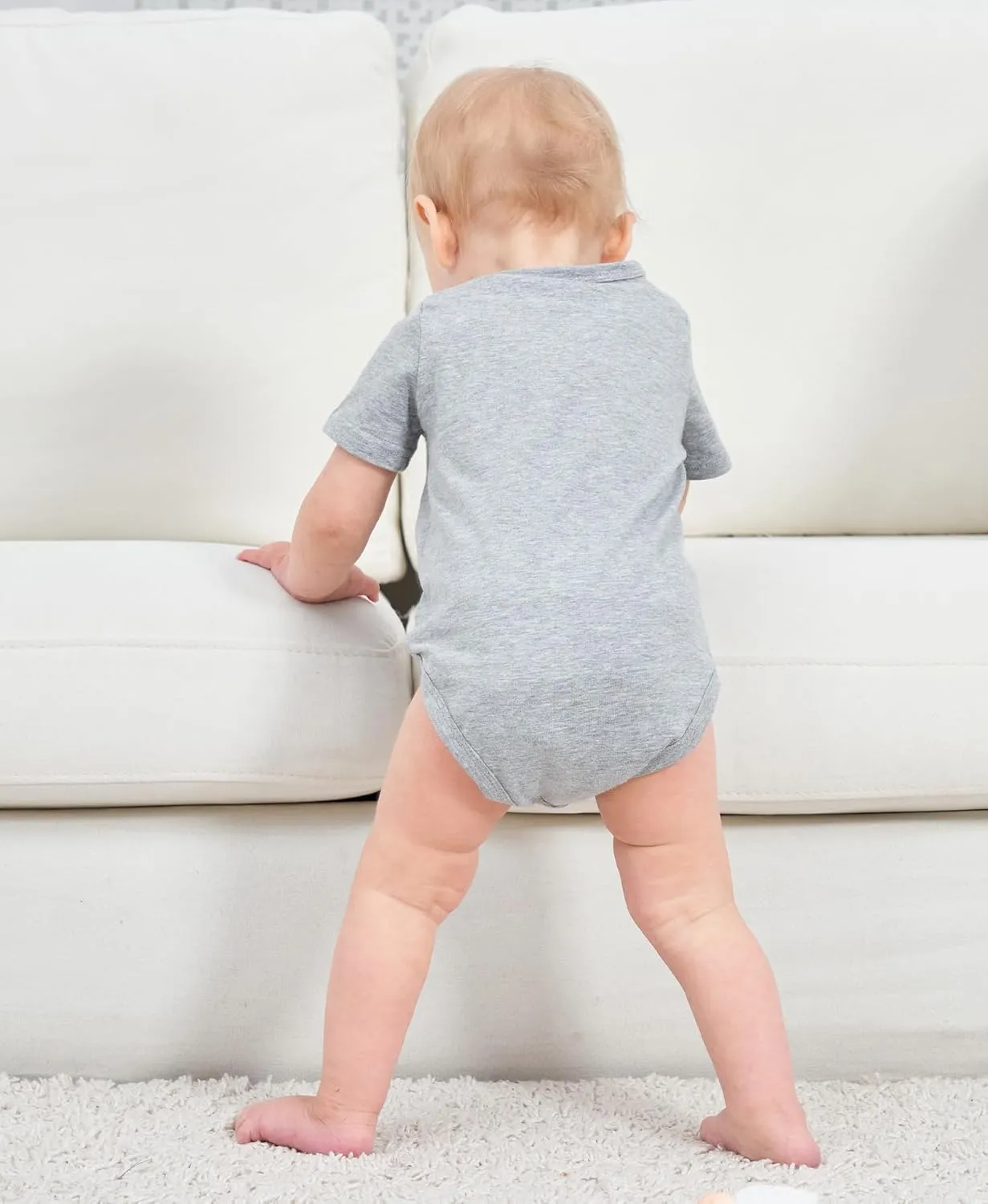 RAISEVERN Baby Boys Girls Clothes Infant Romper Newborn Bodysuits Funny Outfit 0-12 Months