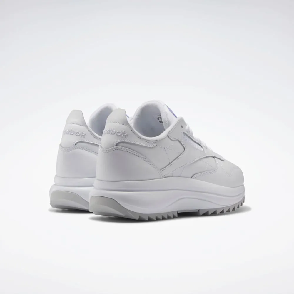 Reebok Footwear  Women's Classic Leather Sp Extra Reebok Classics Ftw Women Ftwr Wht/Lgh Solid Gry/Lucid L M