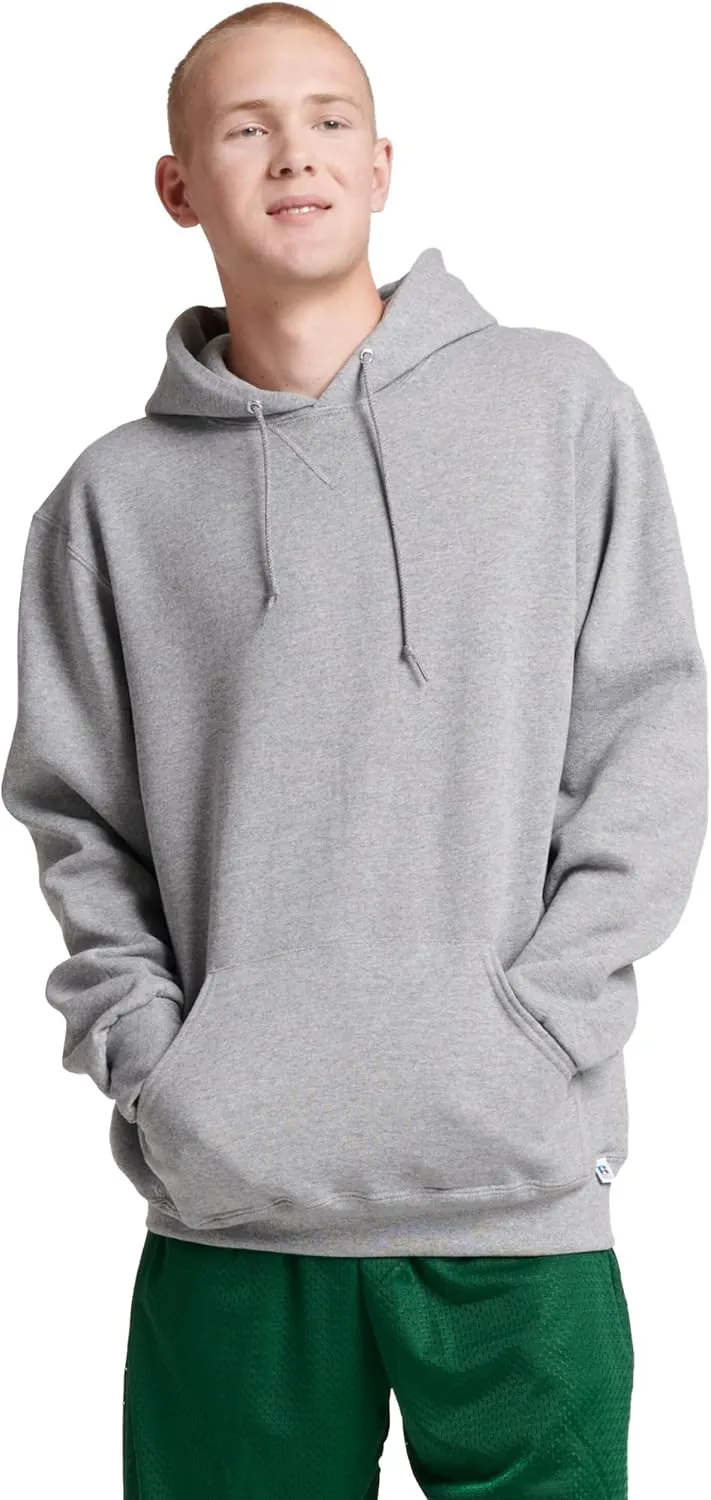 Russell Athletic Men's Dri-Power Fleece Hoodies, Moisture Wicking, Cotton Blend, Relaxed Fit, Sizes S-4x