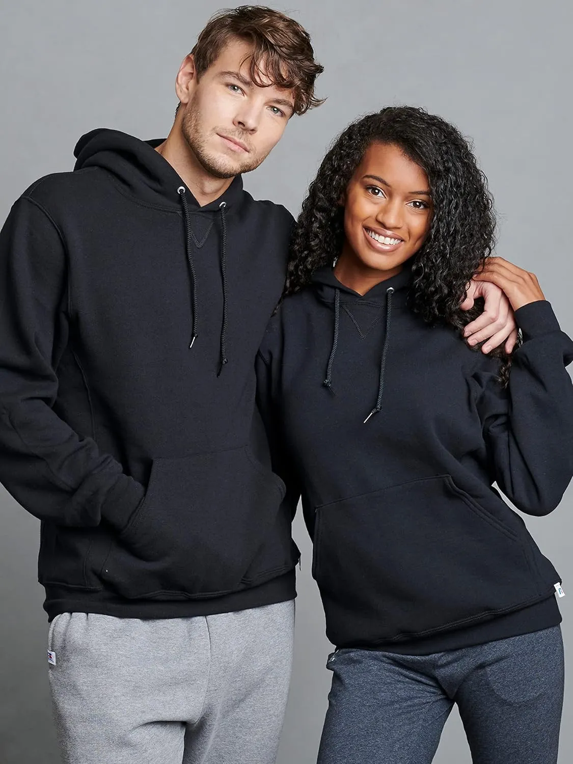 Russell Athletic Men's Dri-Power Fleece Hoodies, Moisture Wicking, Cotton Blend, Relaxed Fit, Sizes S-4x