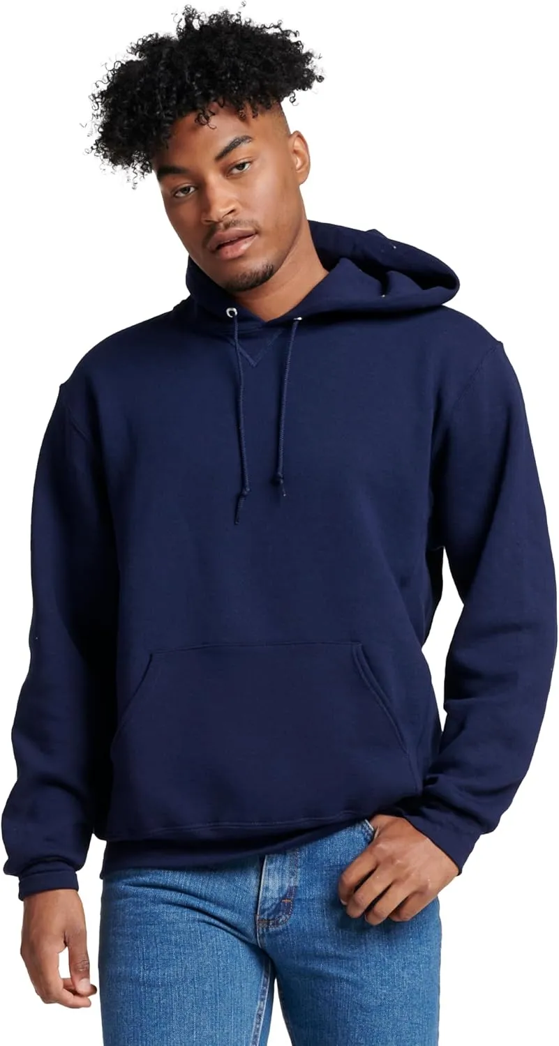 Russell Athletic Men's Dri-Power Fleece Hoodies, Moisture Wicking, Cotton Blend, Relaxed Fit, Sizes S-4x