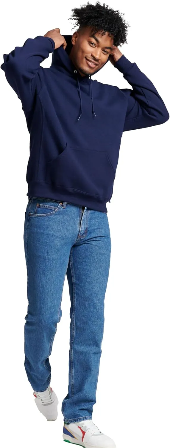 Russell Athletic Men's Dri-Power Fleece Hoodies, Moisture Wicking, Cotton Blend, Relaxed Fit, Sizes S-4x